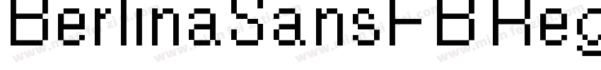 BerlinaSansFB Reg字体转换